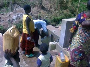 Water and health project in Tanzania